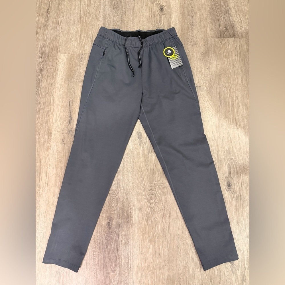 Men's Charcoal Stretch Joggers with Drawstring